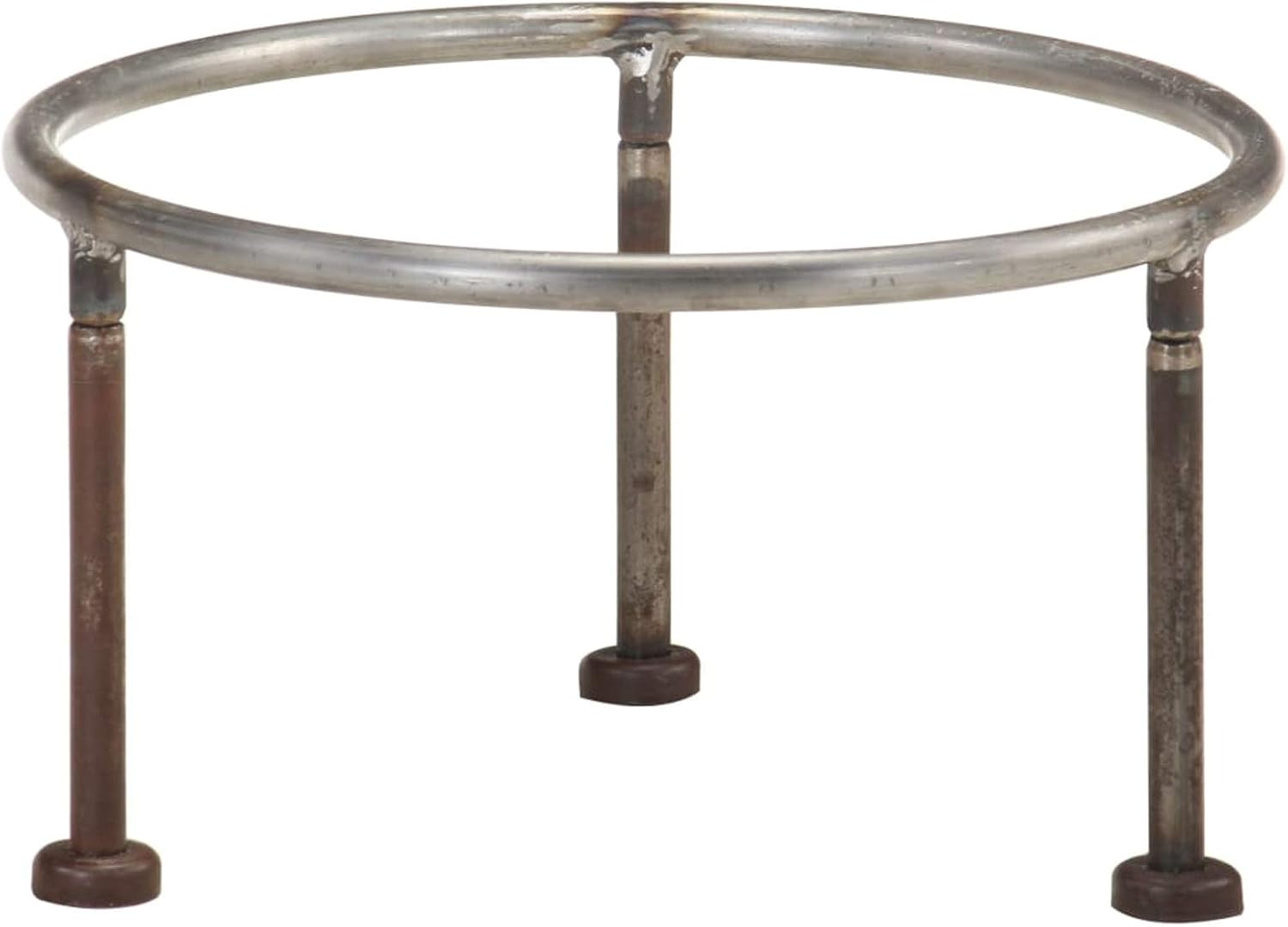 Rustic Colorful Iron Fire Bowl Ø40 cm Outdoor Fire Pit Garden Fire Pit Fire Bowl Black for Garden Terrace