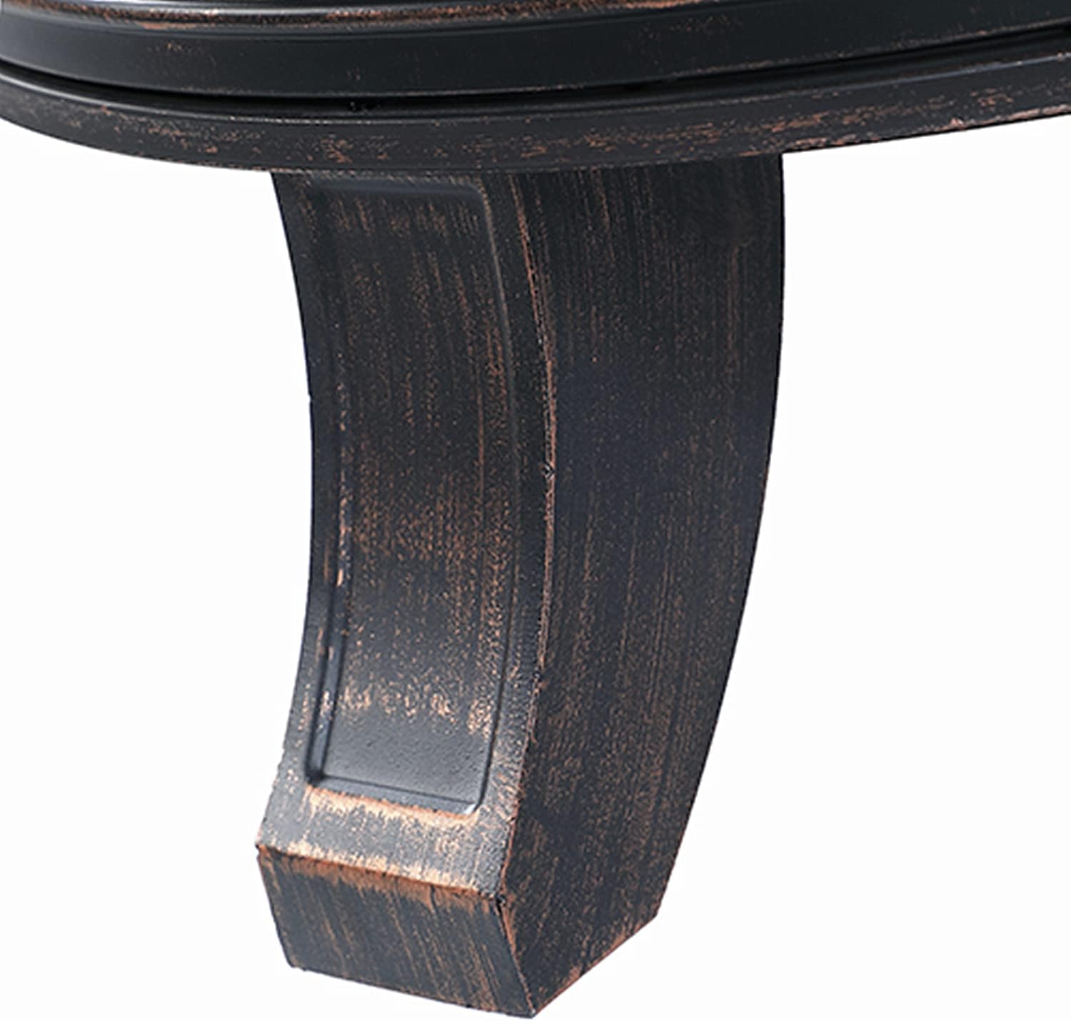 Fire Pit Set for Outside, 26 in Wood Burning Outdoor Fire Pit, Large Steel Firepit Bow for Patio Garden BBQ Camping Picnic, with Spark Screen, Fire Poker, Cover (Light Black)