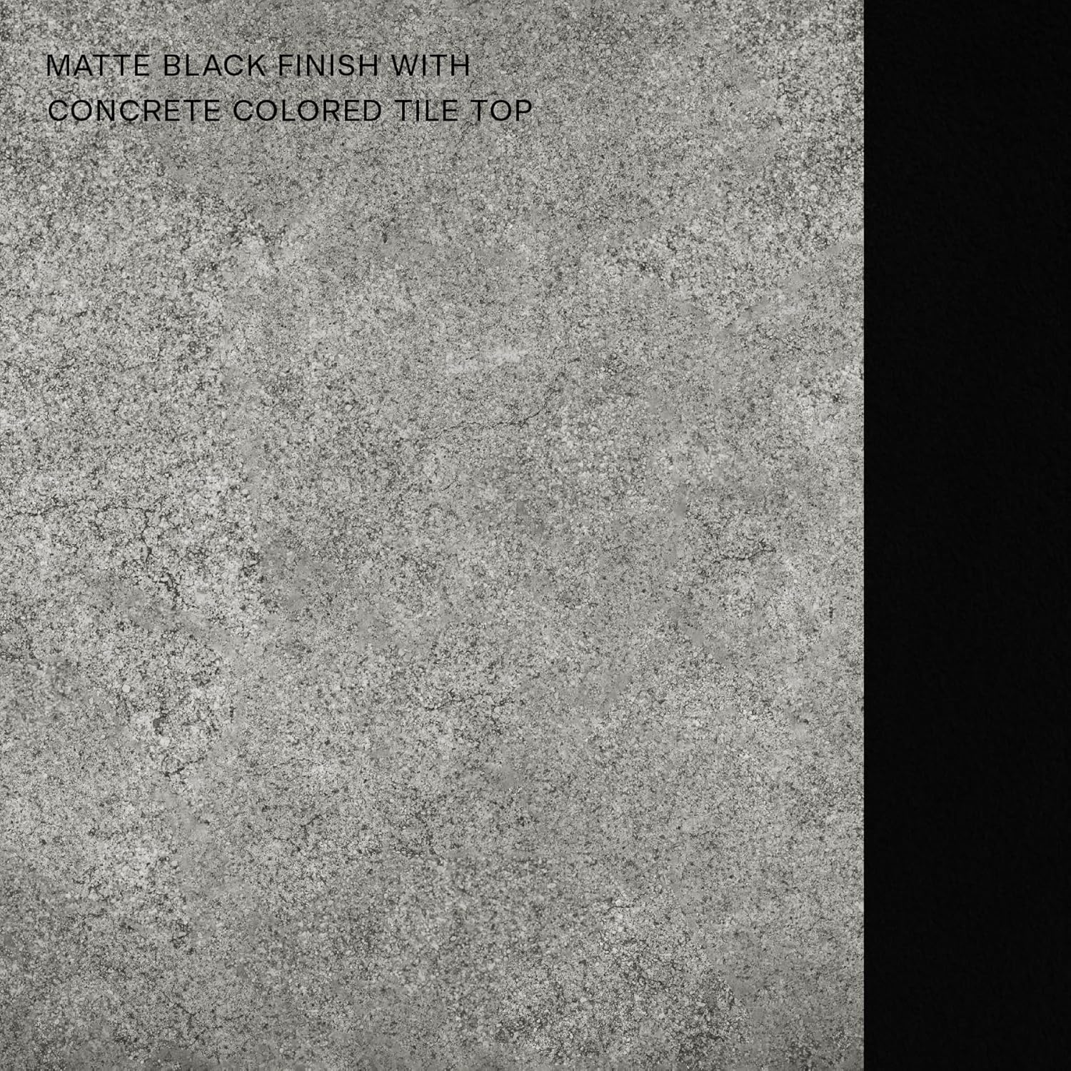 Honeycomb Outdoor Edisto Wood Burning Fire Pit with Cover and Poker, Matte Black Frame, Ceramic Tile Tabletop