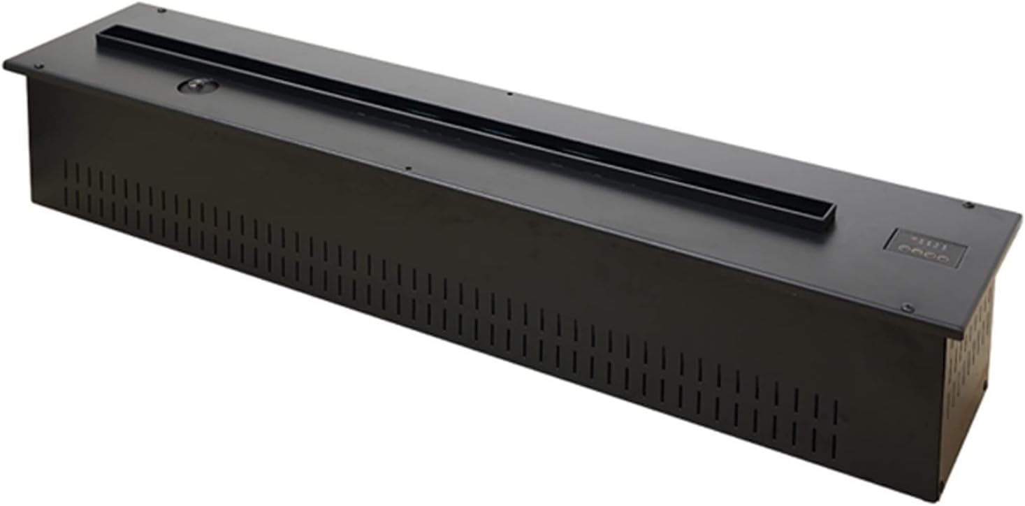 3D Water Vapor Fireplace with Humidifier Flame Decorative Steam Electric Fireplace 3D Simulation Flame Electric Fireplace ， Adjustable Flame and Remote Control Flame Decorative Fireplace(39.4-inch)