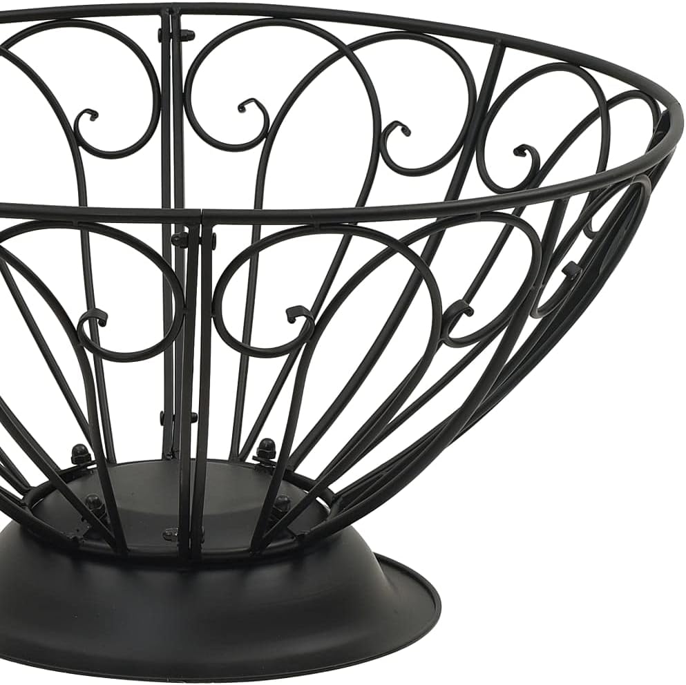 SKM Fire Pit with Poker 75 cm XXL Steel