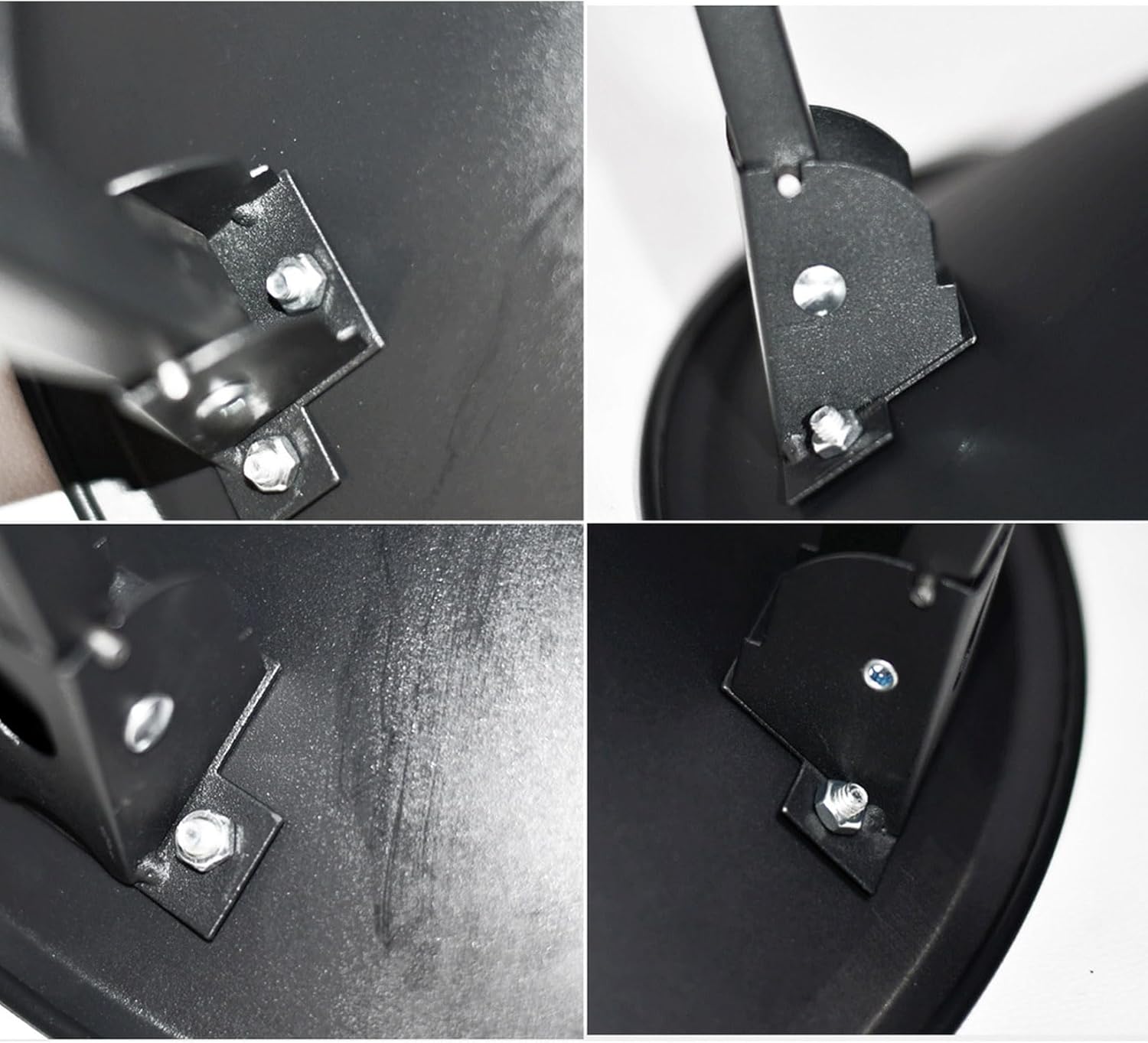 Collapsible Fire Pit,Fire Brazier,with Spark Guard,Storage Bag,for Terrace,Charcoal Fire,Heating,Diameter 55cm,Steel,Black