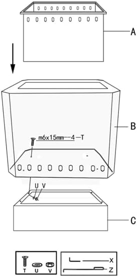 Torch & Porch 19 Inch Smokeless Steel Fire Pit with Weather Resistant Carry Bag and Poker
