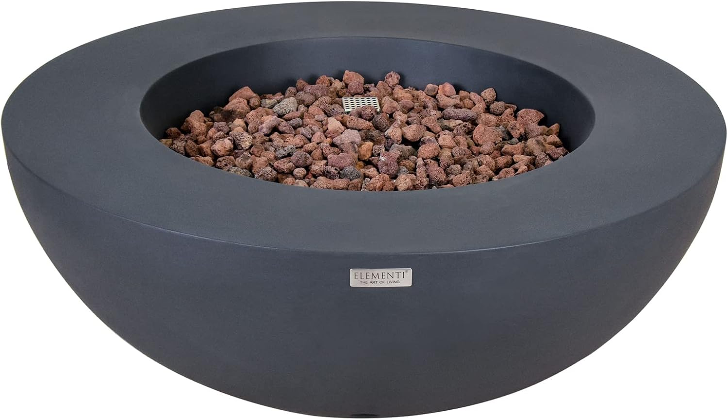 Lunar Bowl Concrete Fire Pit 42