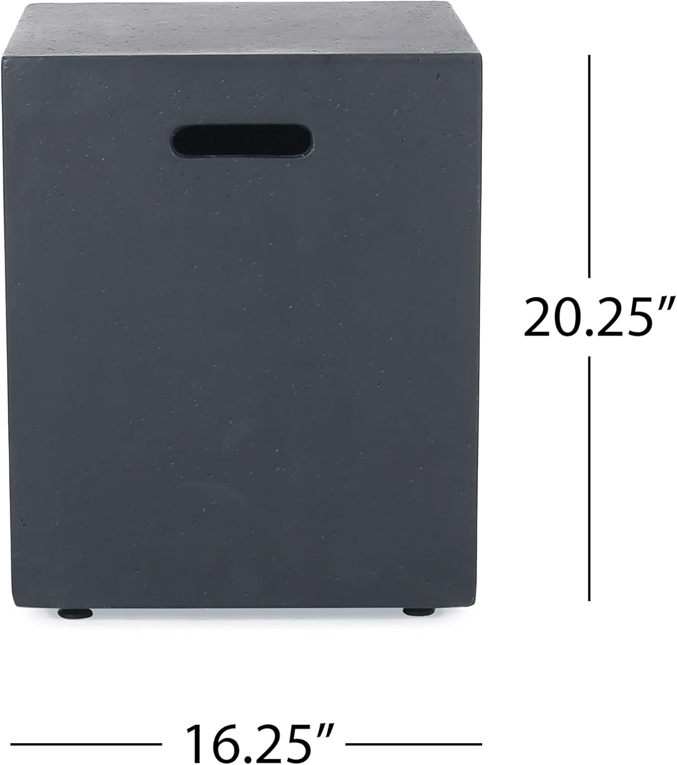 Christopher Knight Home Sherwood Acacia Wood Outdoor Lounge Chairs and 50,000 BTU Square Propane Fire Pit, 32.5 