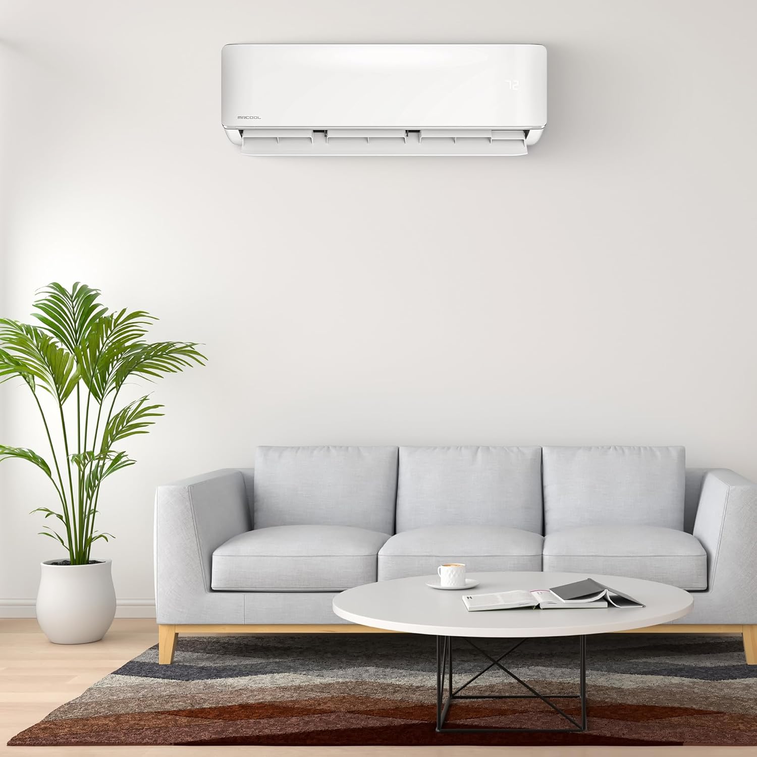 MRCOOL 36000 BTU 230V Ductless Inverter Mini Split Air Conditioner & Heat Pump System, Advantage Series - Wall-Mounted AC Unit w/Heating and Cooling for Home, Office & Commercial Space