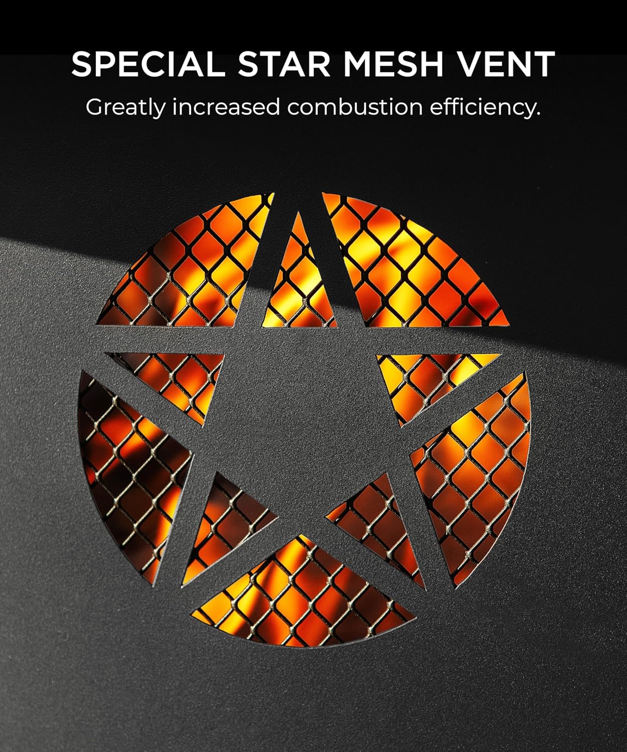 43 Inch Fire Pit with BBQ Grill, Wood Burning Fire Pits for Outside with Lid & Poker, Extra Large Heavy Duty Firepits, BBQ & Outdoor Firepit & Round Metal Table 3 in 1 for Bonfire, Patio, Picnic