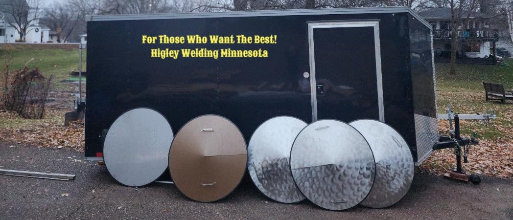 Fire Pit Cover Conical Shape 39