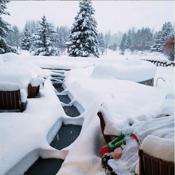 HeatTrak Heated Snow Melting Mats - Heated Outdoor Mats for Walkways - Electric Snow Melting Mats for Decks and Sidewalks - Trusted No-Slip Snow and Ice Melt Heated Sidewalk Mat (30” x 60