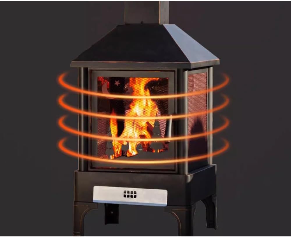 Fire Pits ﻿ Outdoor Barbecue Stove Courtyard Home Winter Stove Commercial Heating Stove Homestay Charcoal Square Barbecue Stove Firewood stove