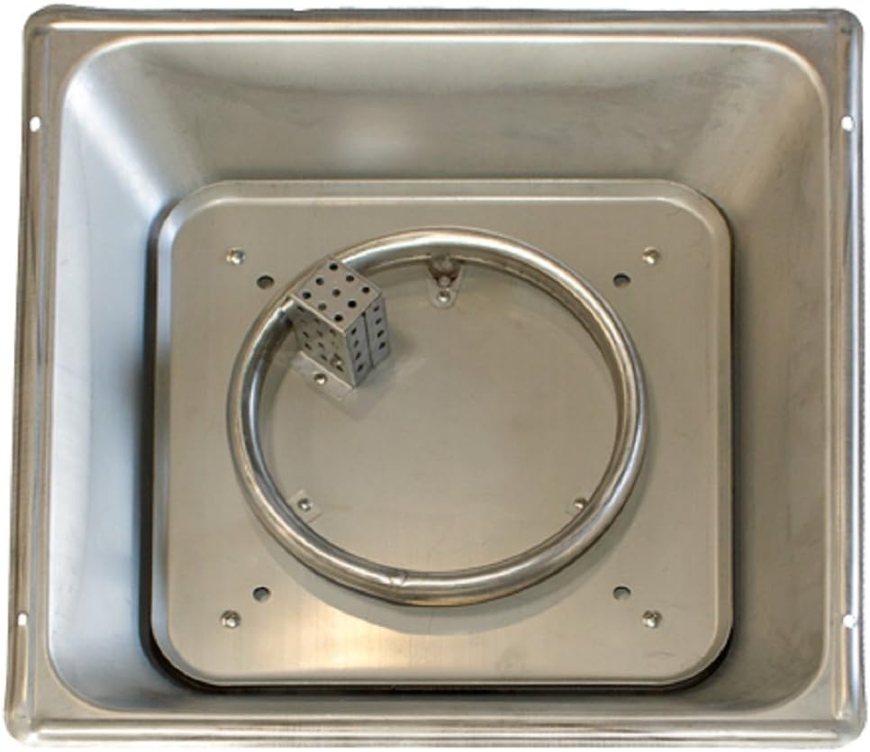 Hiland NG-GSF Natural Gas Complete Fire Pit Burner (Plug and Play), 19