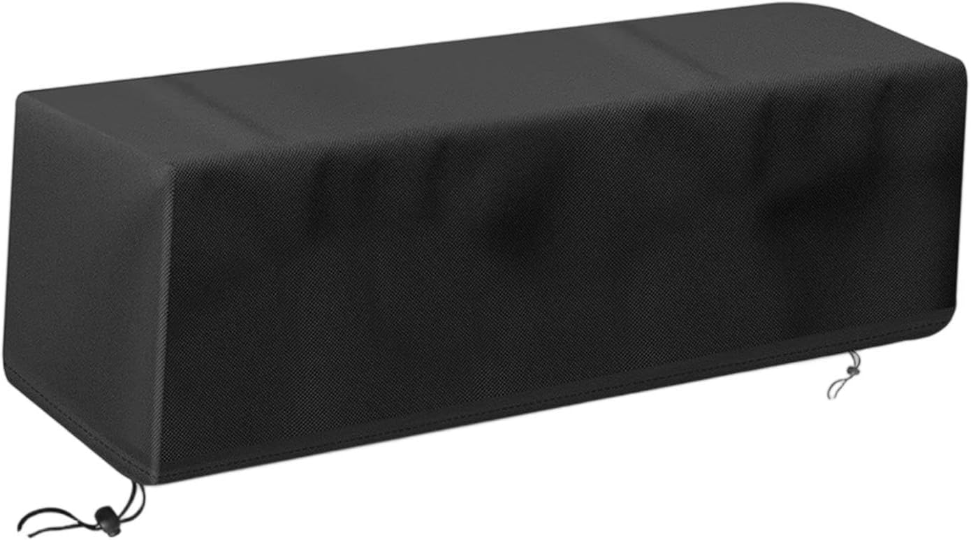 Fire Cover Heavy Duty Weatherproof Oxford Fabric Protection for Outdoor Fire Pit 29 x 9.5 x 8.6 Inch Rectangular