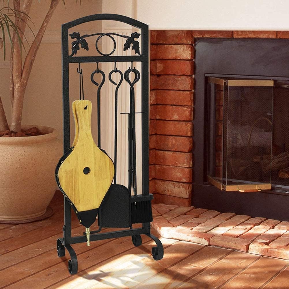 Portable Plug Fire Pit, Heavy Duty Outdoor Living FirePit and Fireplace Bellows 19