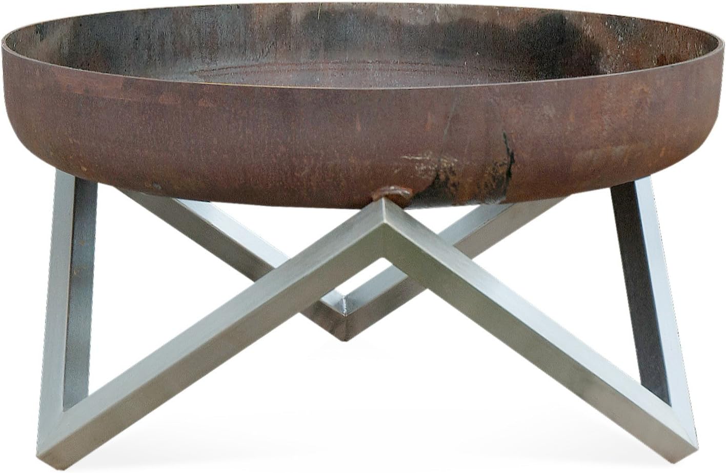 Curonian Memel Solid Steel Medium Fire Pit