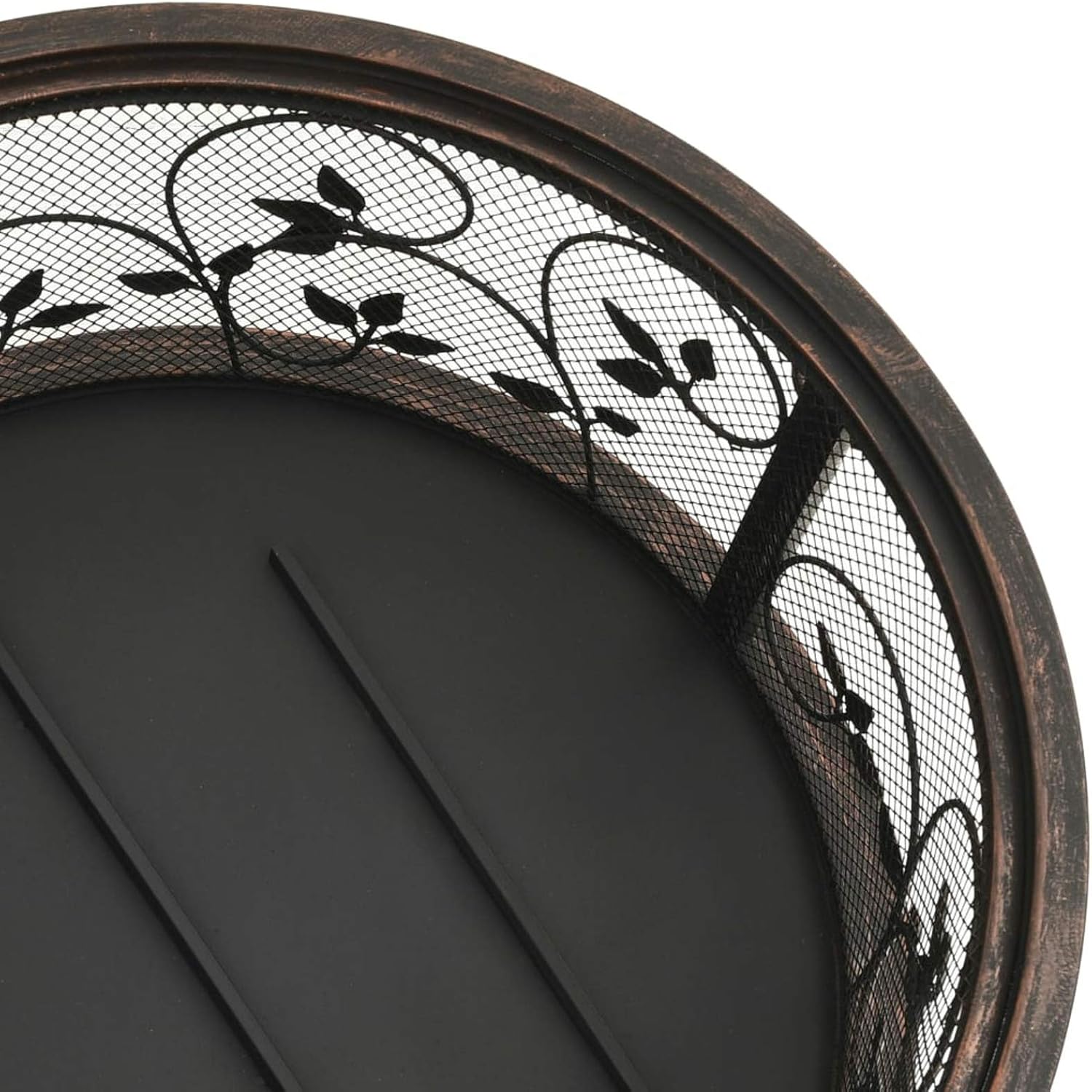 Rustic Fire Pit with Poker 26.6