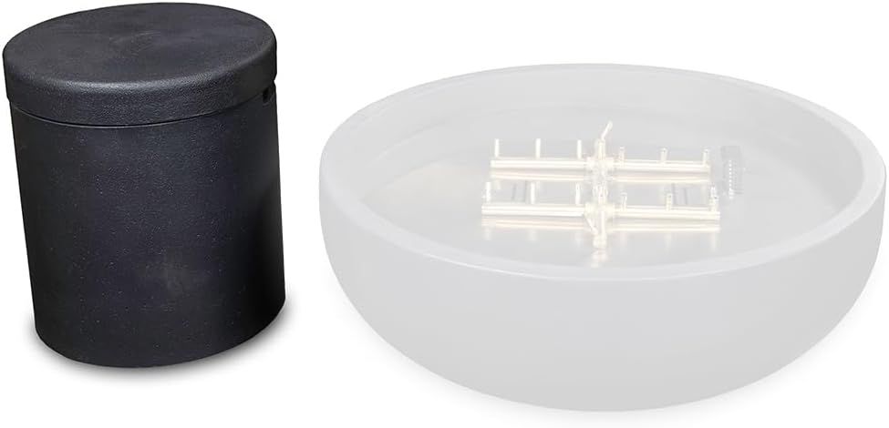 Blaze Fire Pit Bowl Propane Tank Cover in Phantom