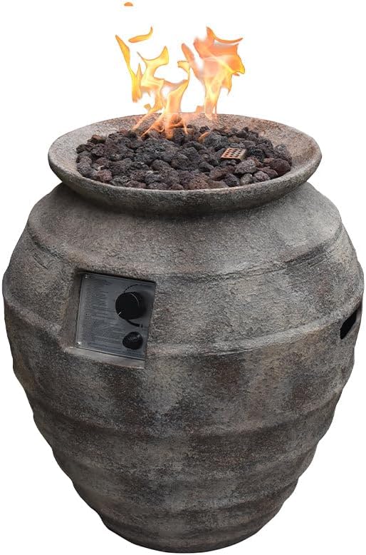 Pompeii Concrete Fire Pit 23