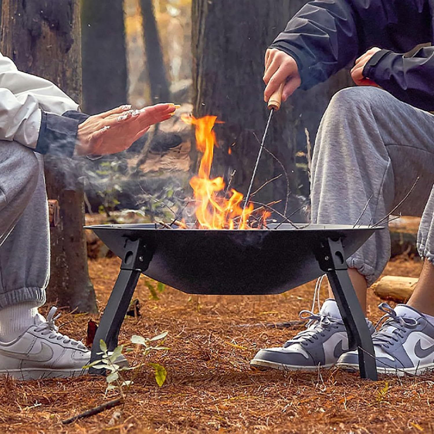 Incinerator Burn Barrel，Outdoor Burn Barrel Fire Pit - Heavy Duty Incinerator for Backyard Garden and Picnic Use