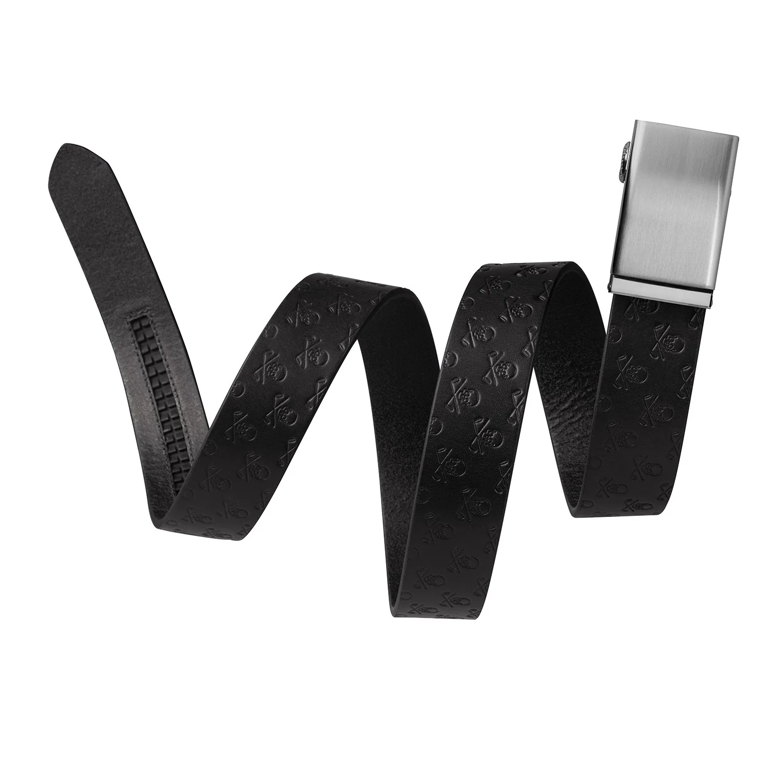 Skull & Clubs Full-Grain