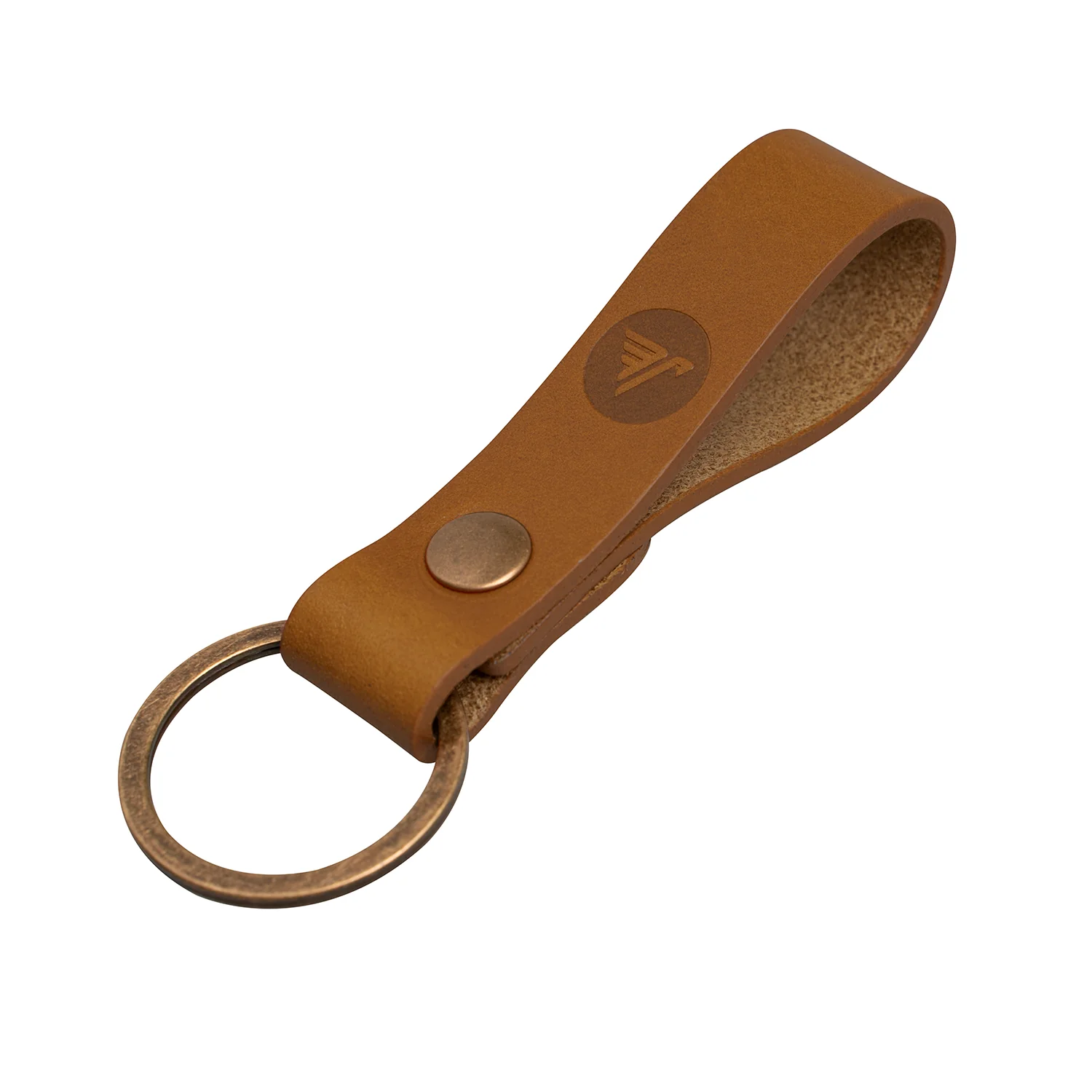 Italian Leather Key Fob