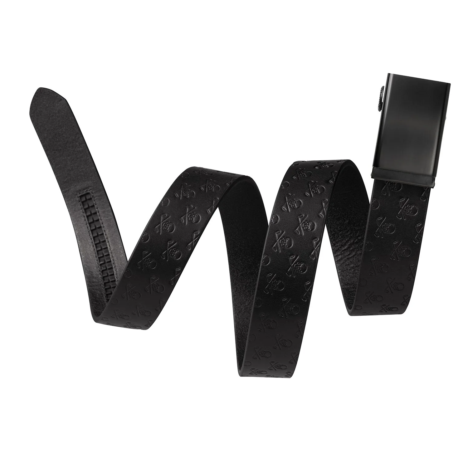 Skull & Clubs Full-Grain