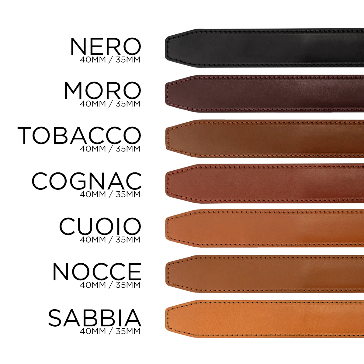 Nero Italian Full-Grain