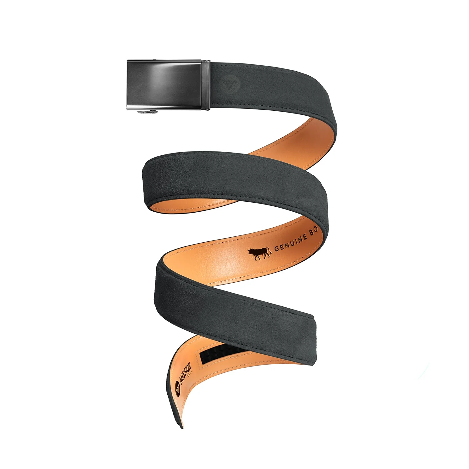 Charcoal Suede Full-Grain