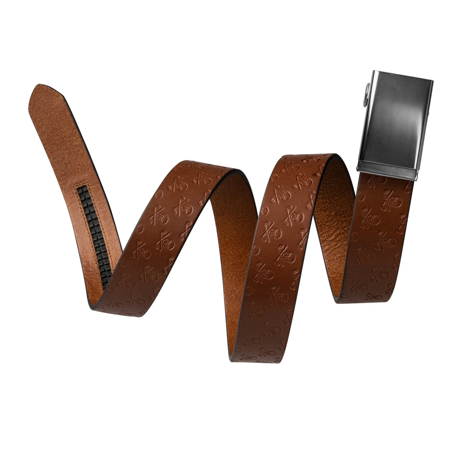 Skull & Clubs Full-Grain