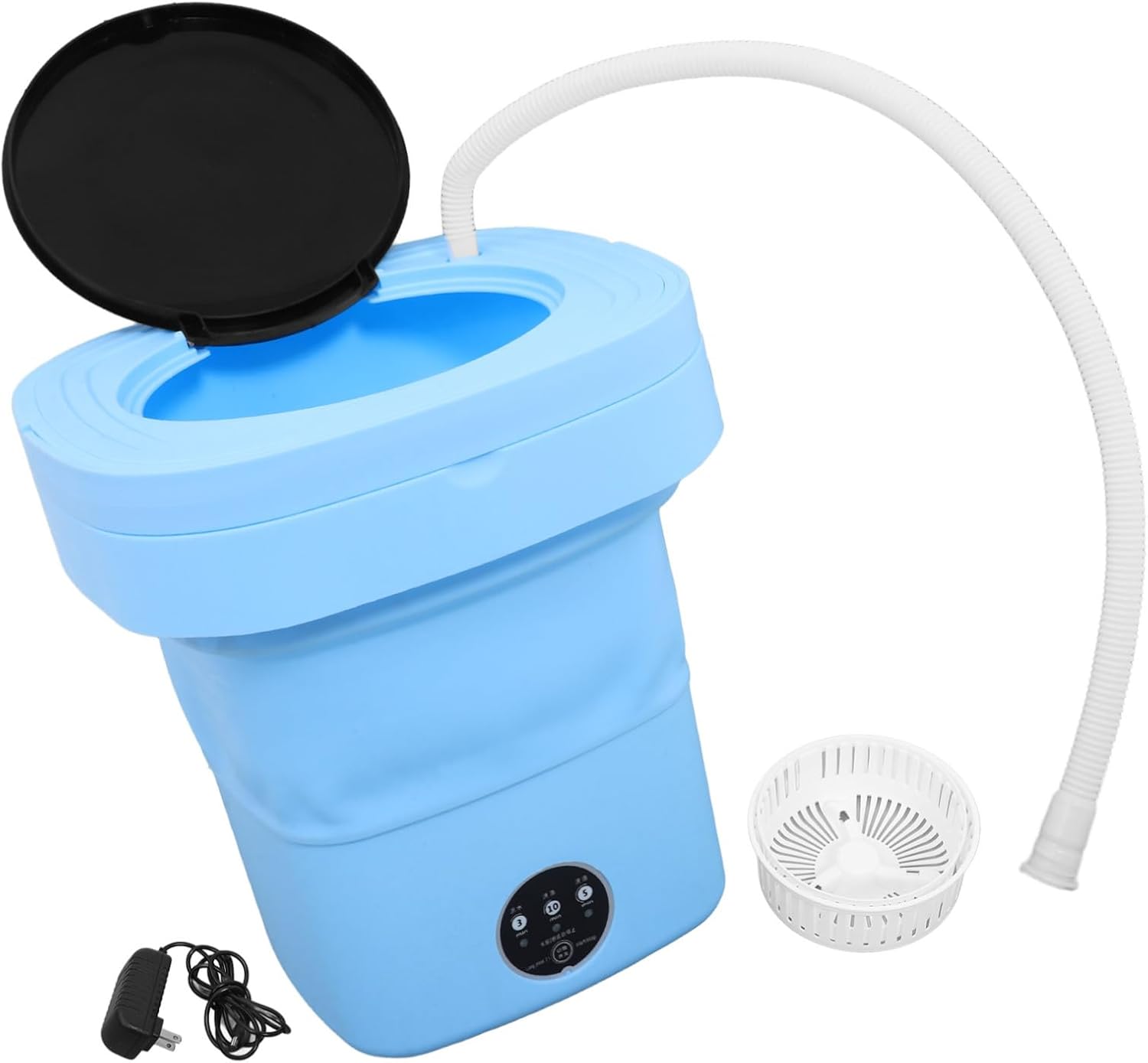 Machine Mini Washing Machine Portable Folding for Home Dorm Rv Energy-efficient Spin Dry