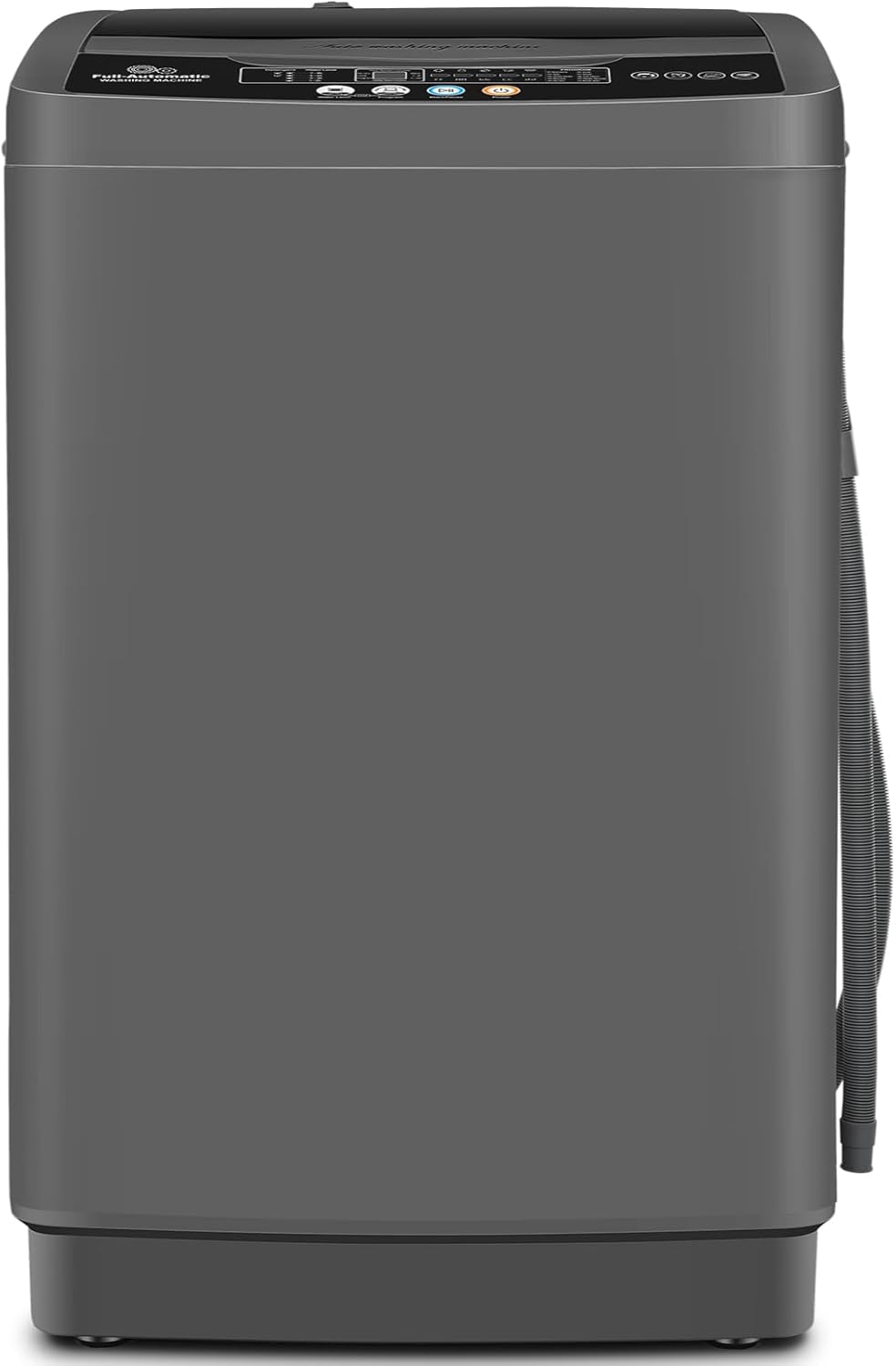 Nictemaw Portable Washing Machine, 20Lbs Capacity Full-Automatic Portable Washer, 2.8Cu.ft Washer and Dryer Combo with Drain Pump, LED Display, 10 Programs & 8 Water Levels