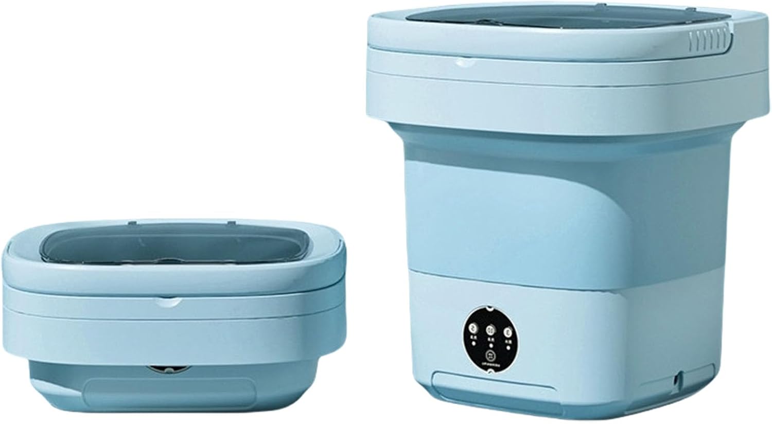 Lightweight Portable Miniature Washer Foldable Washing Machine For Travel And Apartment Laundry 11L Laundry Appliance Lightweight Underwear Washer