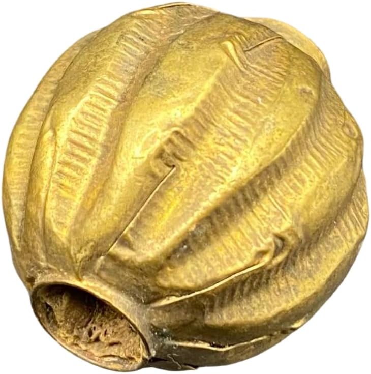 Handcrafted Afghan Silver Gold Plated Bead 25x23mm – 9.93g Antique Nepalese Tibetan Jewelry Bead for Necklace & Bracelet Making, Ethnic Boho Vintage for DIY Jewelry Design (20)