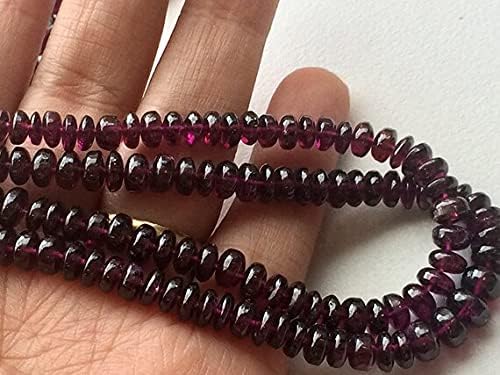1 Strand Natural Garnet Oval Beads, Natural Garnet Plain Oval Beads, Garnet Necklace, 9x8-13x16mm, 16 Inch