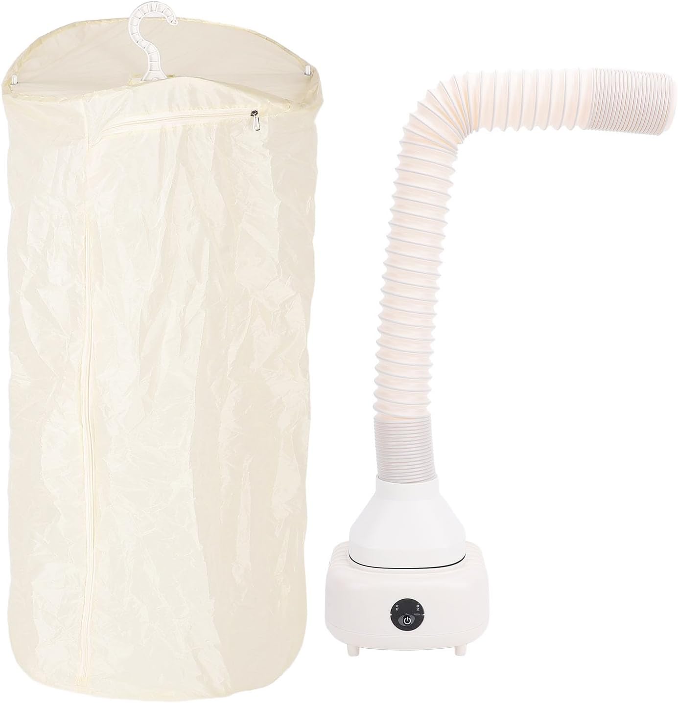 Portable Mini Clothes Dryer with Drying Bag, Electric Drying Machine Fast Drying with Timer Digital Display for Underwear Socks, Foldable Laundry Dryer, for Travel Hotel