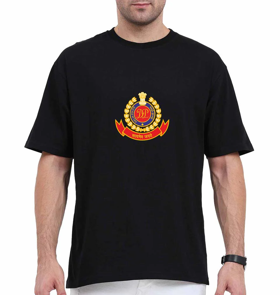 Delhi Police Oversized T-Shirt for Men