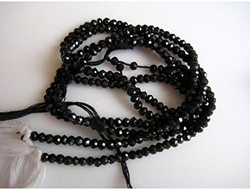 13 inch natural beads strand of 3mm faceted rondelle coated quartz gemstone beads for DIY jewelry - necklace, bracelet, earring, ring.