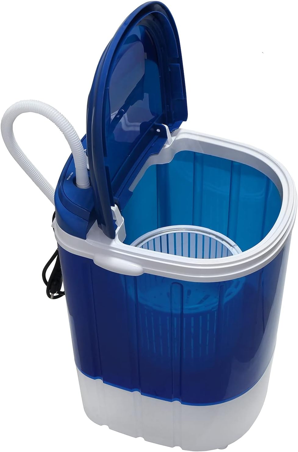 XKH- Compact Laundry Washing Machine With Spinner, 3Kg Capacity, Timer Control, Mini Washing Machine For Apartment Traveling RV [P/N: ET-HOME007-BLUE]