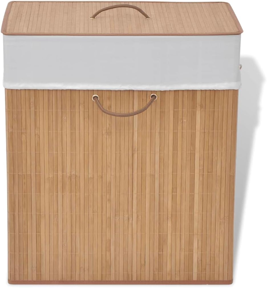 Bamboo Laundry Hamper 15.7
