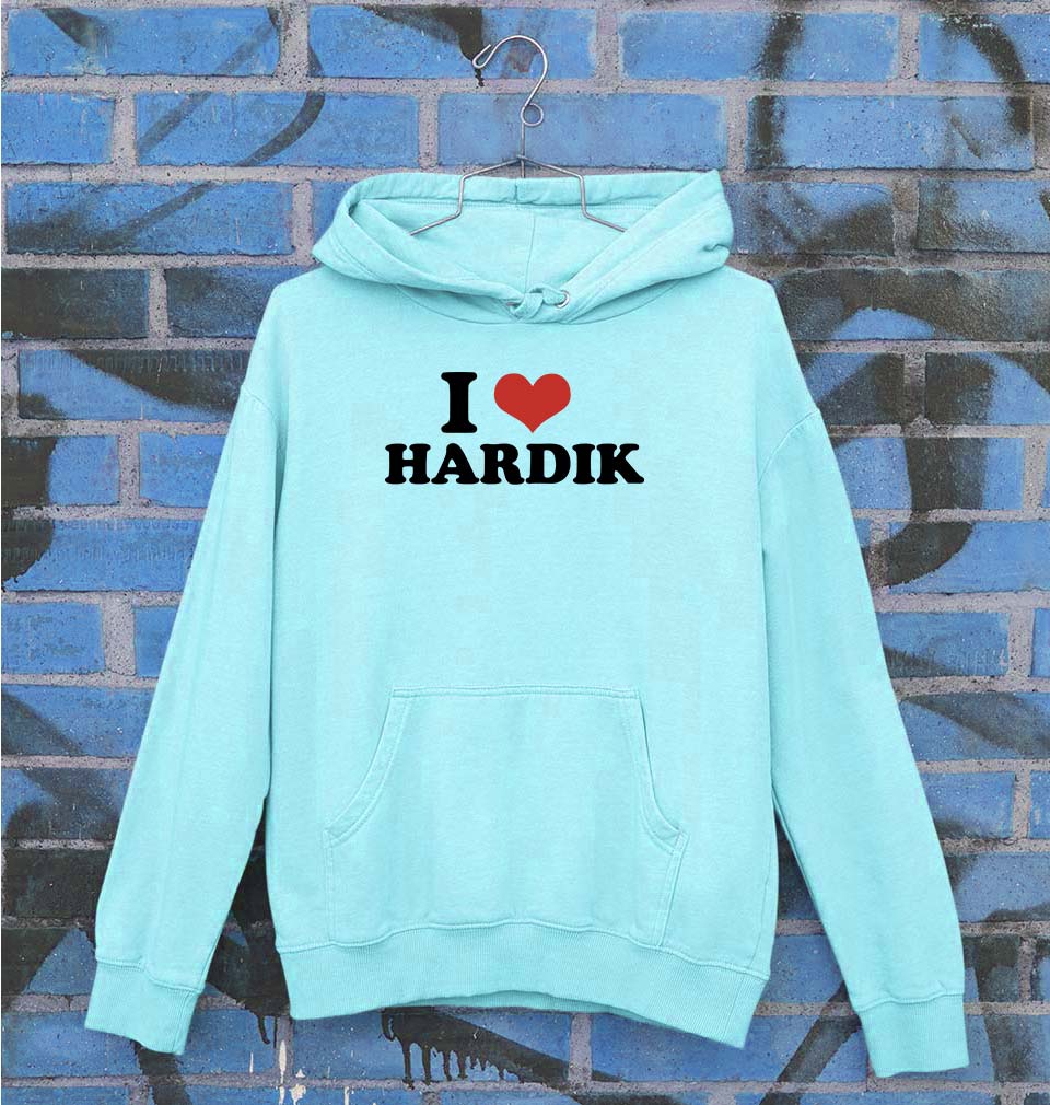 I LOVE HARDIK Hoodie for Men/Women