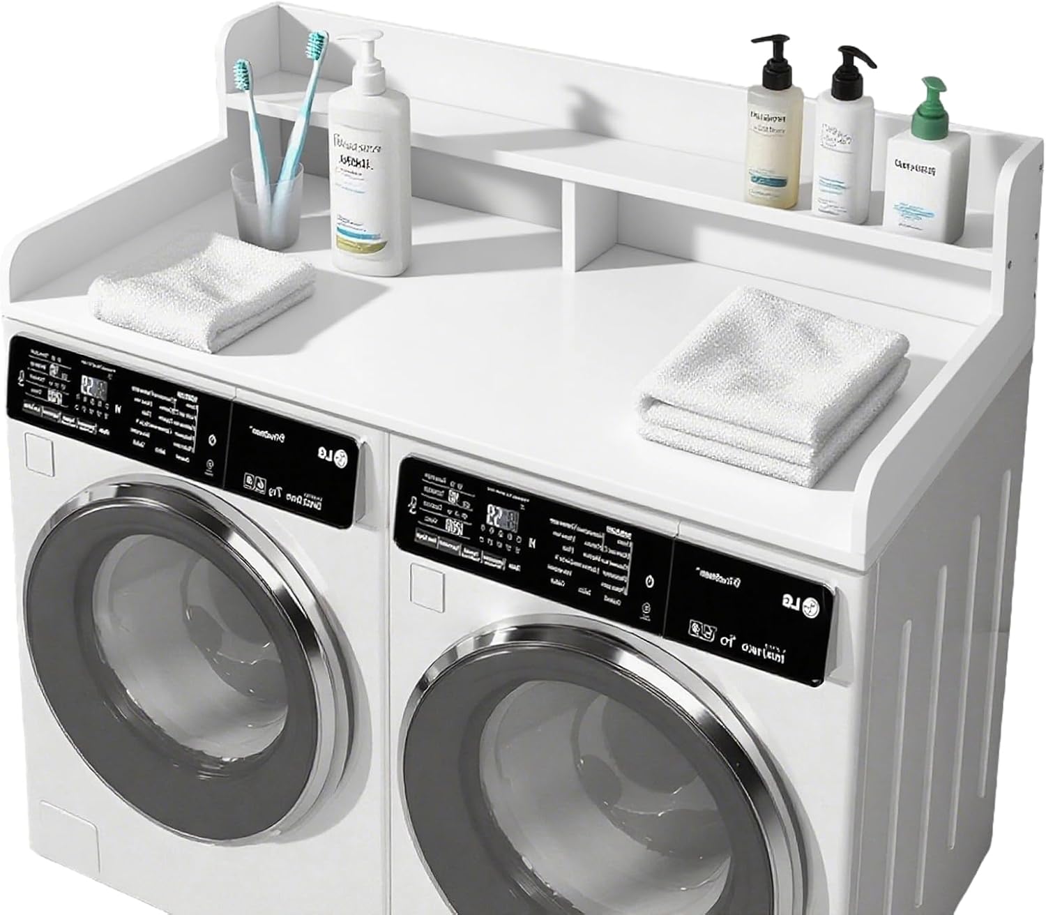 2-Tier Washer Dryer Countertop with 2.8