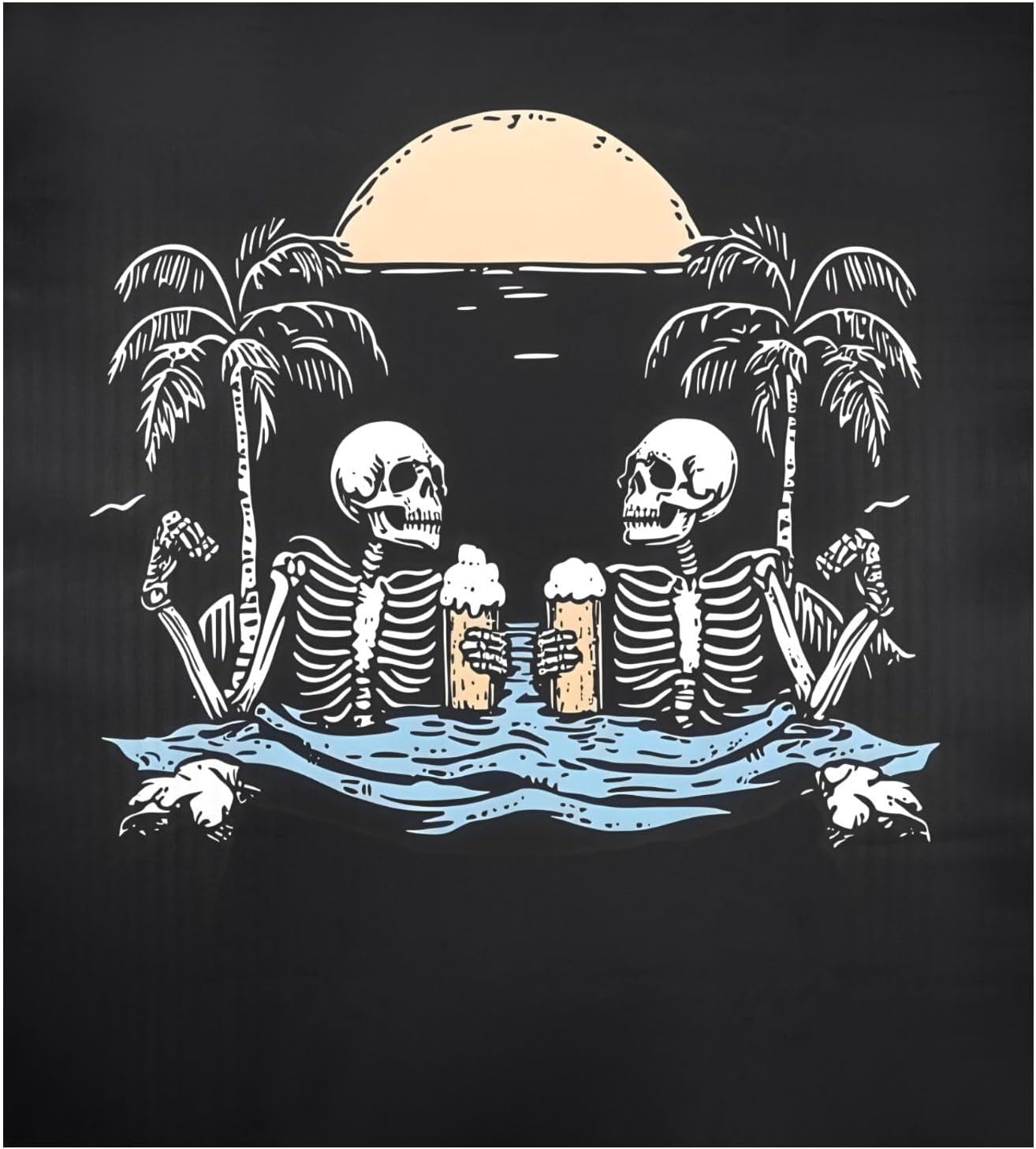 Dishwasher Magnet Cover Large Magnetic Stickers Skeleton Palm Tree Front Dishwasher Cover Reusable Decal for Home Kitchen Anti-Scratch Refrigerator Decorative Lid Washing Machine Laundry 23