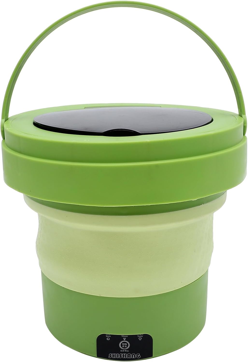 Portable Clothes Washer Folding Washing Machine with Rapid Rotation for Dorm Apartment Travel Lightweight Compact Washer for Small Loads and Efficient Cleaning