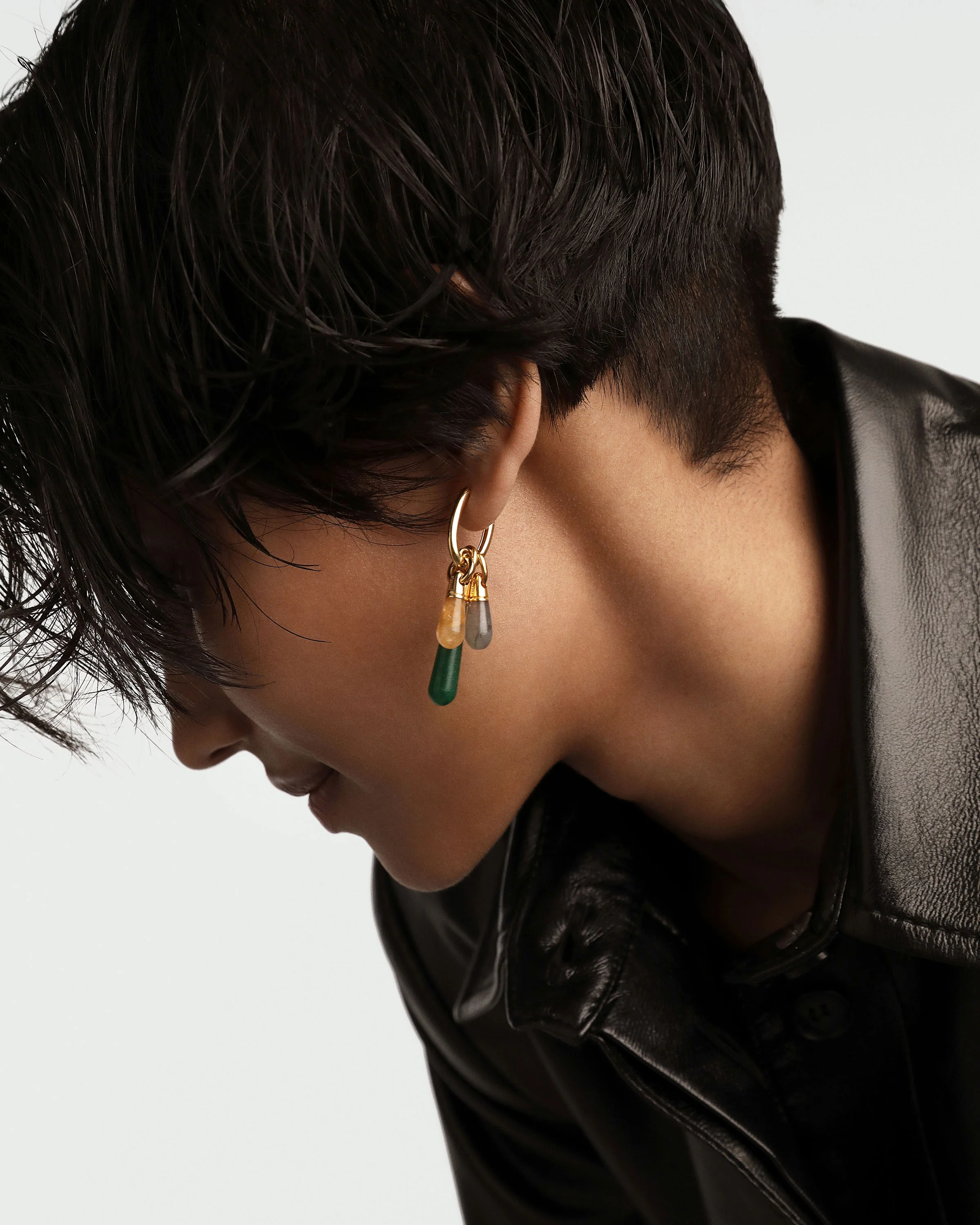 Yellow Aventurine Drop Pendant