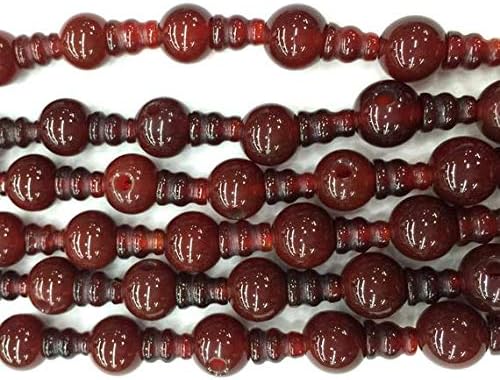 1 strands natural red agate pagoda tee three links buddha head tibet guru barrel beads size: 10mm+6x8mm (10 sets/lot) 04199