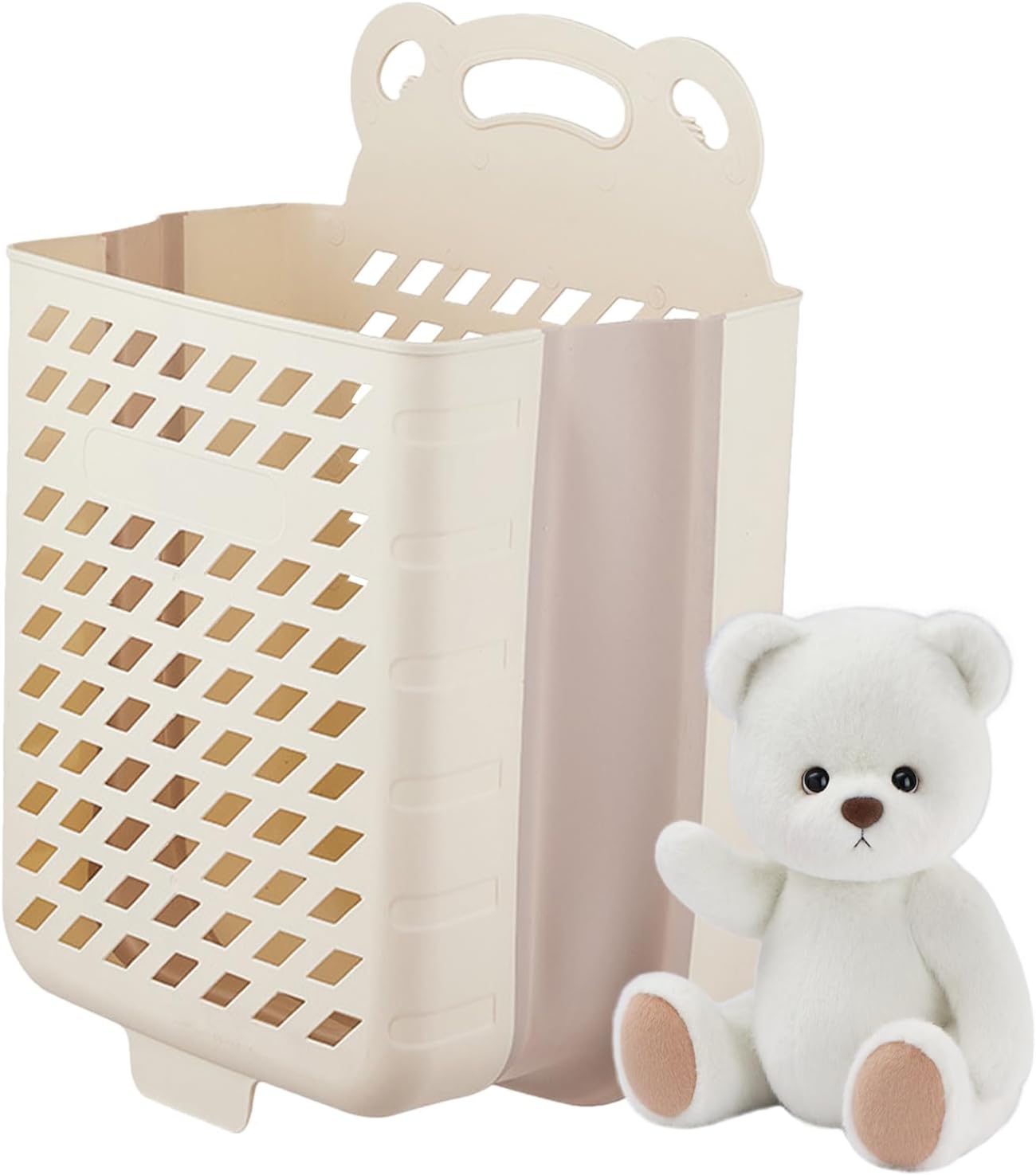 Wall Mounted Laundry Baskets - Portable Space Saving Baskets | 14.96inch Folding Laundry Hamper Bucket | | Wall Mounted Hamper | Bathroom Large Capacity Dirty Clothes Storage Basket For Laundry Room,