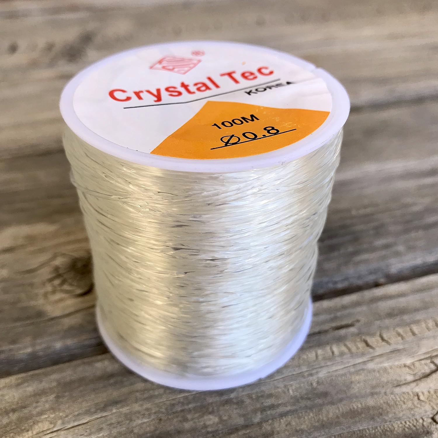 3000m (9840ft) 0.8mm Wholesale Clear Elastic String Stretchy Bracelet String Crystal String Bead Cord for Bracelet, Beading and Jewelry Making RC099