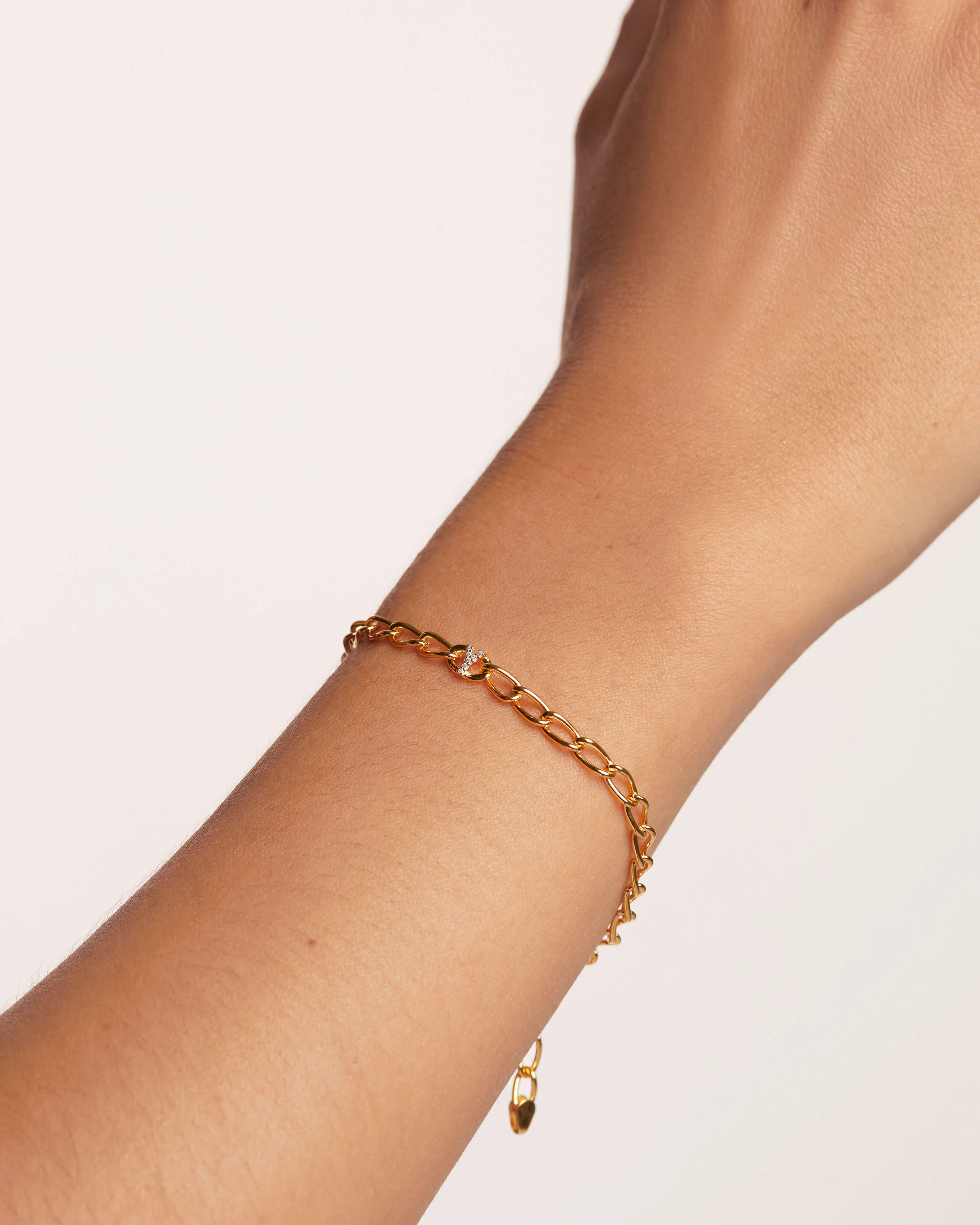 Letter Z Chain Bracelet