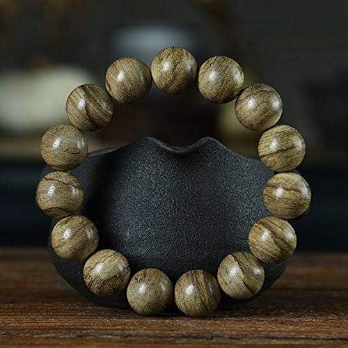 GLW Nha Trang Natural Wild Agarwood Aloewood 14mm Malas Prayer Beads Japa #4912