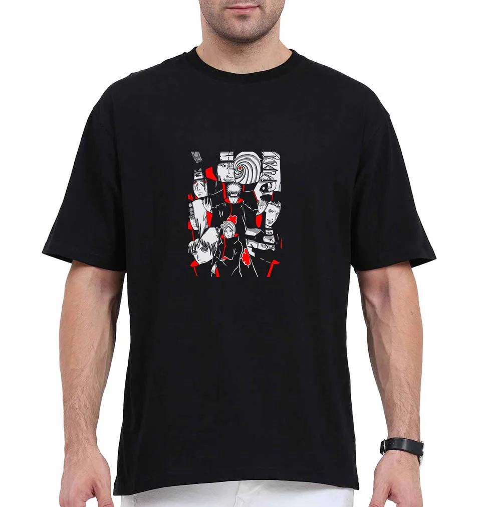 AKATSUKI Anime Oversized T-Shirt for Men