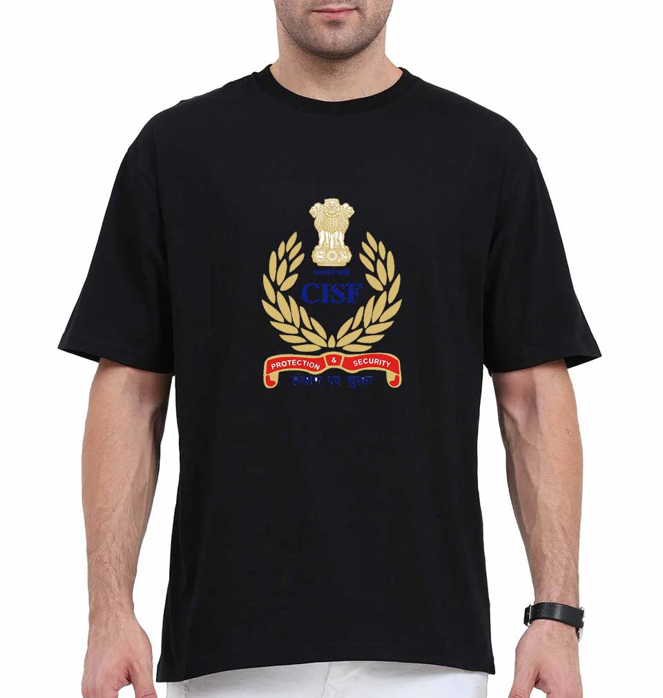 CISF Oversized T-Shirt for Men